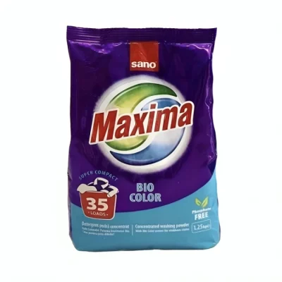 Լվացքի փոշի Sano Maxima գունավոր 1,25 կգ