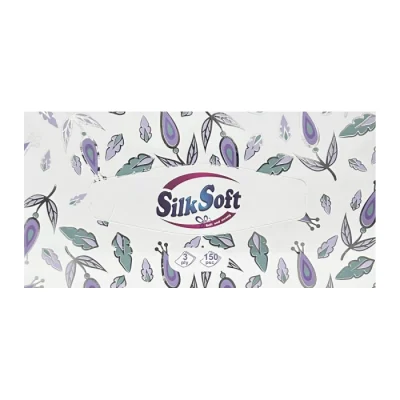 Անձեռոցիկ տուփով Silk Soft 3 շերտ 150 hատ