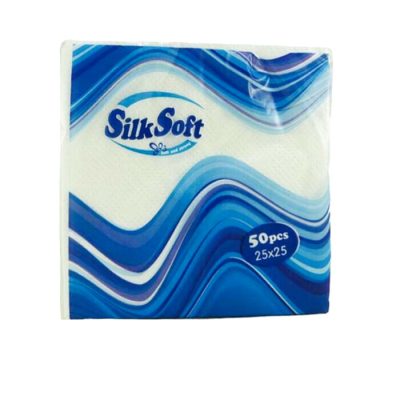 Անձեռոցիկ Silk Soft 25×25 սմ 50 hատ