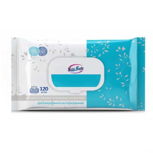 Անձեռոցիկ խոնավ Silk Soft 120 հատ
