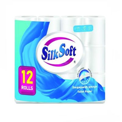 Զուգարանի թուղթ Silk Soft 3 շերտ 12 hատ
