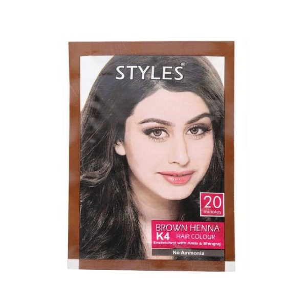 Խնա Styles brown henna K4