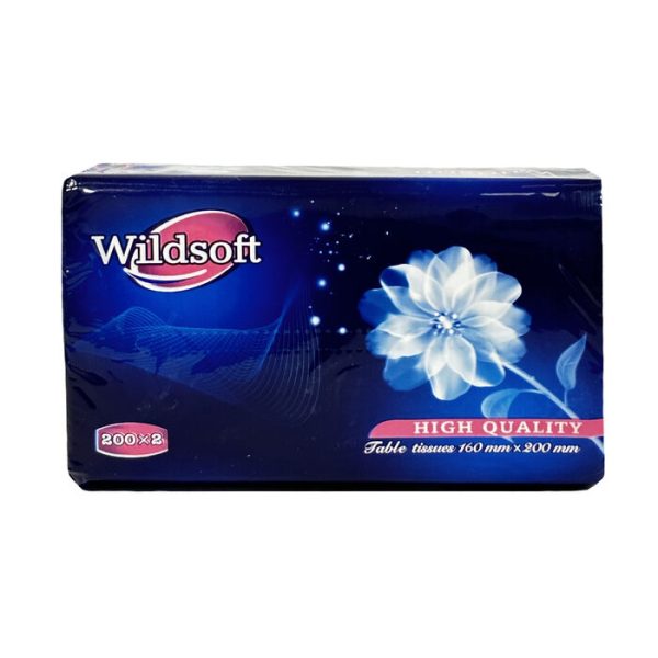 Անձեռոցիկ Wildsoft 200 հատ 2 շերտ