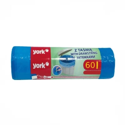 Աղբի տոպրակ York 59×64 սմ 60 լ 10 հատ