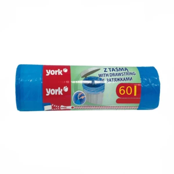 Աղբի տոպրակ York 59x64 սմ 60 լ 10 հատ