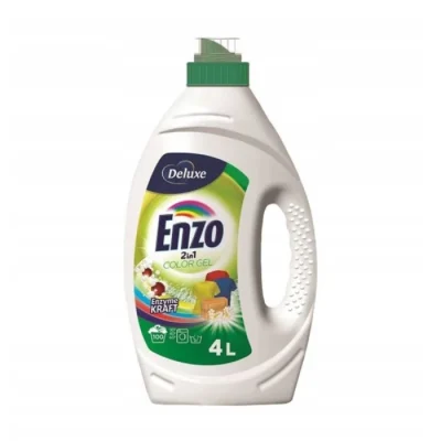 Հեղուկ-գել լվացքի Deluxe Enzo գունավոր 4 լ
