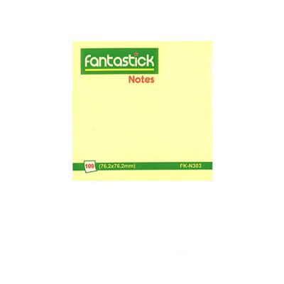Թուղթ նշումի Fantastick ինքնակպչուն 76,2×76,2 մմ 100 թերթ