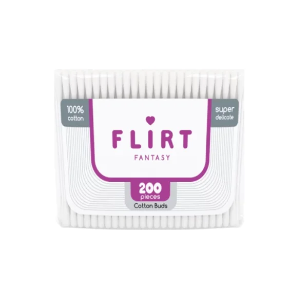Բամբակե ձողիկ Fantasy Flirt 200 հատ