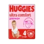 Տակդիր Huggies Ultra Comfort Girl N4 8-14 կգ 80 հատ