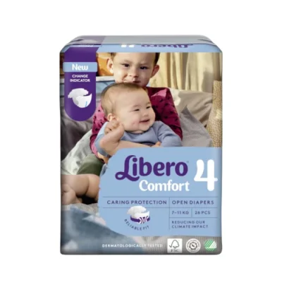 Տակդիր Libero Comfort N4 7-11 կգ 26 հատ