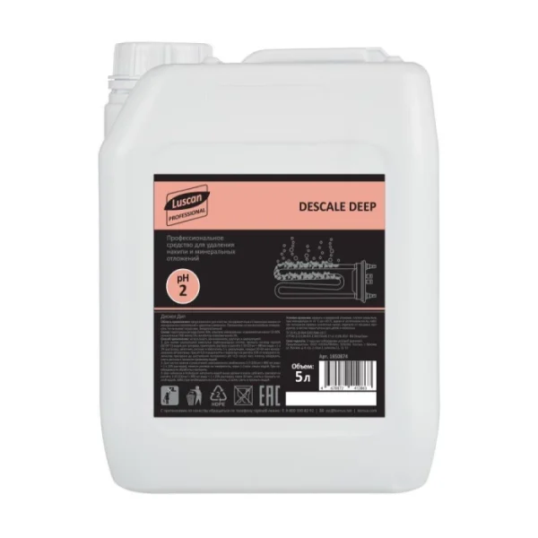 Մաքրող միջոց Luscan Professional Descale Deep նստվածքների 5 լ