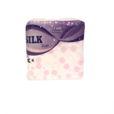 Անձեռոցիկ Silk Soft 24×24 սմ 100 հատ