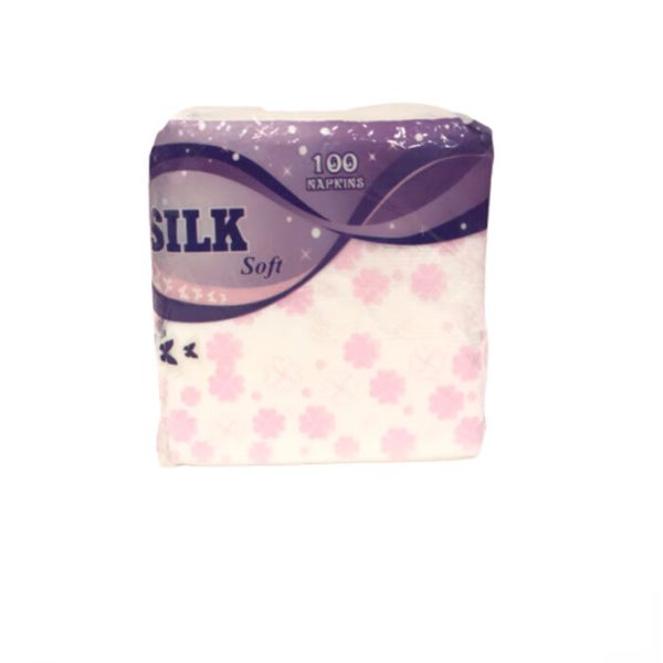 Անձեռոցիկ Silk Soft 24x24 սմ 100 հատ