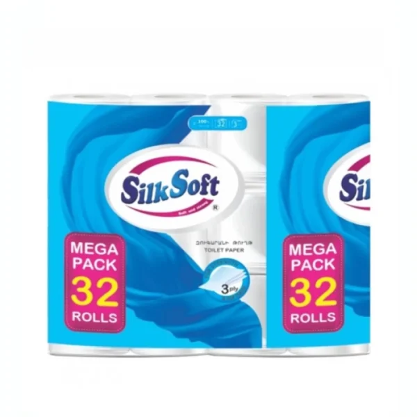 Զուգարանի թուղթ Silk Soft 3 շերտ 32 hատ