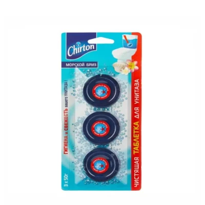 Թարմացուցիչ Chirton զուգարանակոնքի WC 3×50 գր