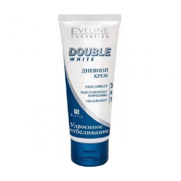 Կրեմ դեմքի Eveline Double White 3-ը 1-ում 75 մլ