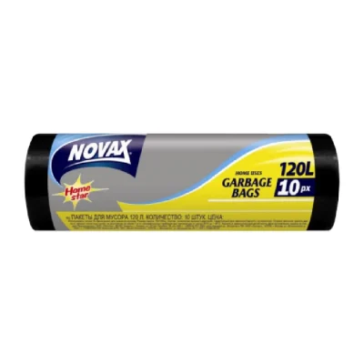 Աղբի տոպրակ Novax 120 լ 10 հատ