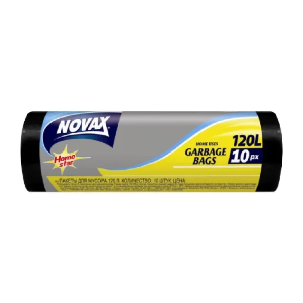 Աղբի տոպրակ Novax 120 լ 10 հատ