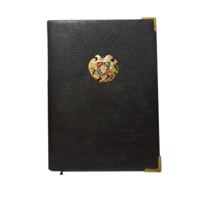 Նոթատետր կաշվե 16,5x13 սմ