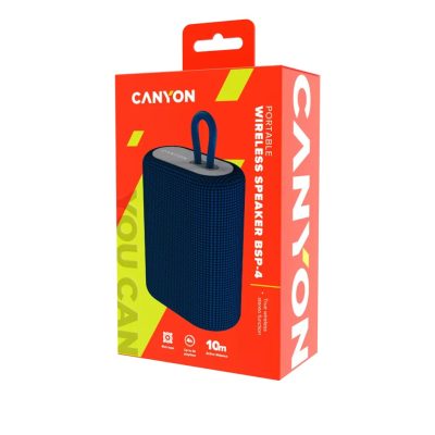 BLUETOOTH ԲԱՐՁՐԱԽՈՍ CANYON CNE-CBTSP4BL (BLUE)