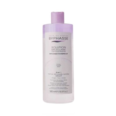 Միցելյար ջուր Byphasse 4-ը 1-ում ջրակայուն 500 մլ