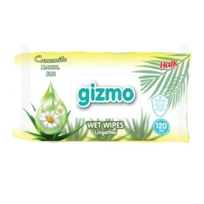 Անձեռոցիկ խոնավ Gizmo 120 հատ