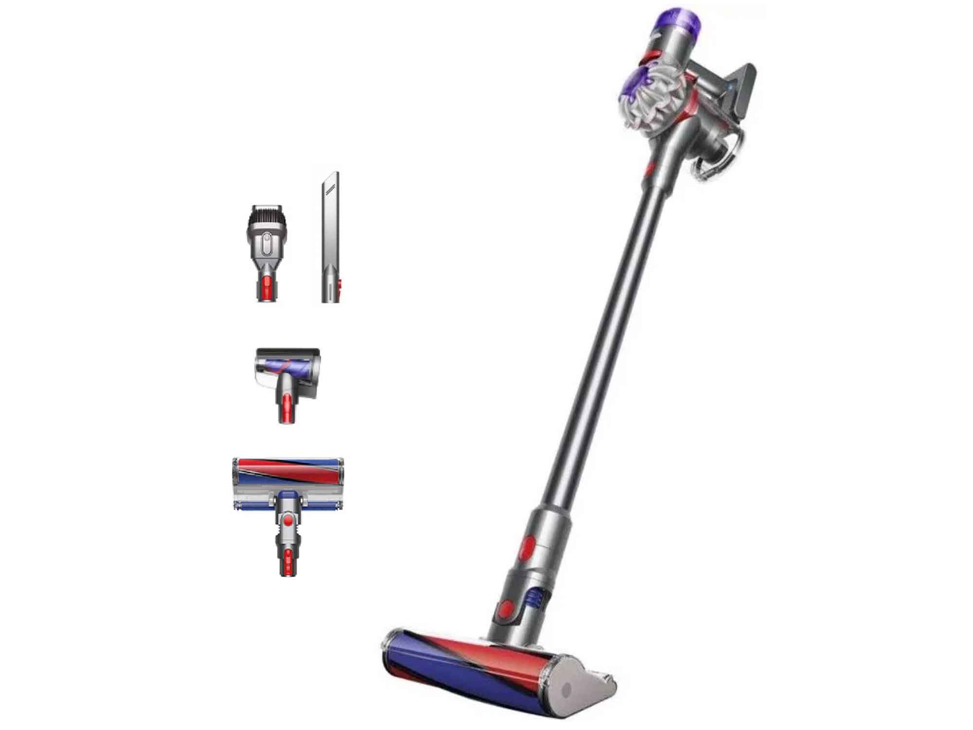 ԱՆԼԱՐ ՓՈՇԵԿՈՒԼ DYSON V8 (Silver/Nickel)