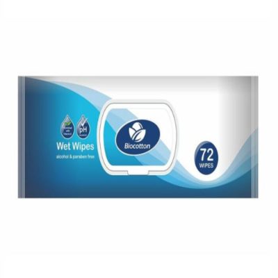 Անձեռոցիկ խոնավ Biocotton 72 հատ