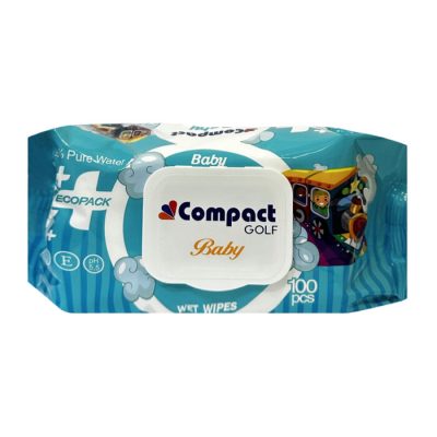 Անձեռոցիկ խոնավ Compact baby մանկական 100 հատ