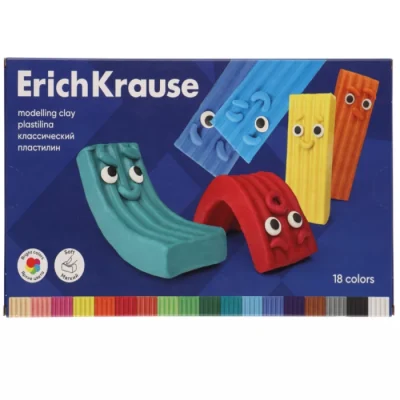 Պլաստիլին ErichKrause Color Friends 18 գույն
