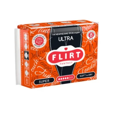 Միջադիր Fantasy Flirt Ultra Super 8 հատ