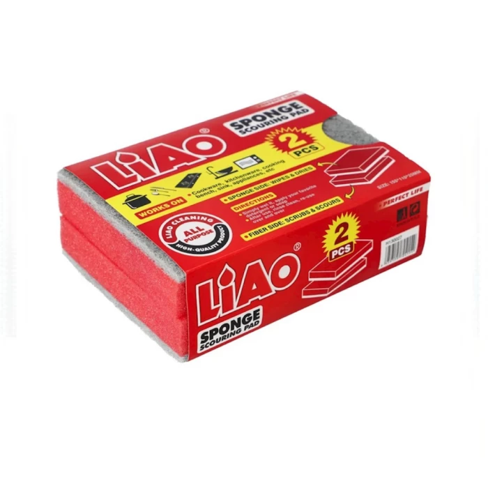 Սպունգ սպասքի Liao 2 հատ