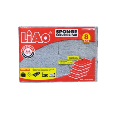 Սպունգ սպասքի Liao 8 հատ