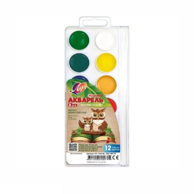 Ջրաներկ Луч Zօօ 12 գույն