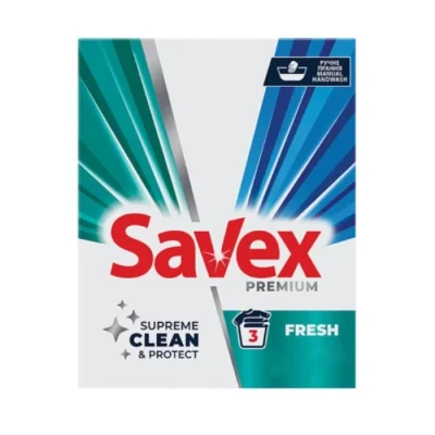 Լվացքի փոշի Savex Fresh ձեռքի ունիվերսալ 300 գր