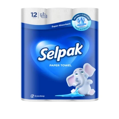 Սրբիչ խոհանոցի Selpak 3 շերտ 12 հատ