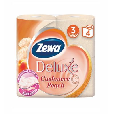 Զուգարանի թուղթ Zewa Deluxe 3 շերտ 4 հատ