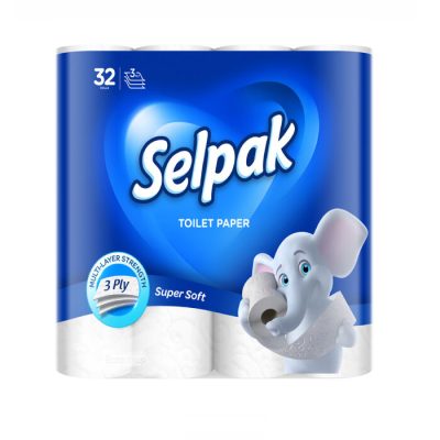Զուգարանի թուղթ Selpak 3 շերտ 32 հատ